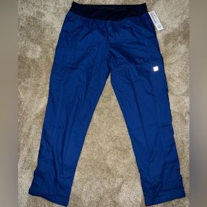 Galaxy blue scrub bottoms